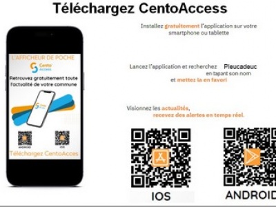 Application pour mobiles : CentoAccess