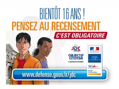 Recensement jeune citoyen