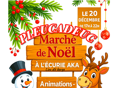 Marché de Noël à l'écurie AKA 
