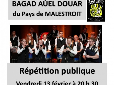 Répétition publique Bagad Aùel Douar