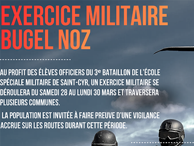 Exercice militaire BUGEL NOZ
