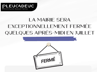 Horaires mairie