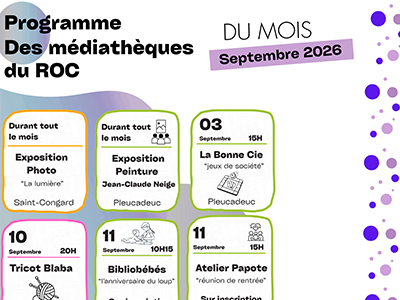 Programme Médiathèque