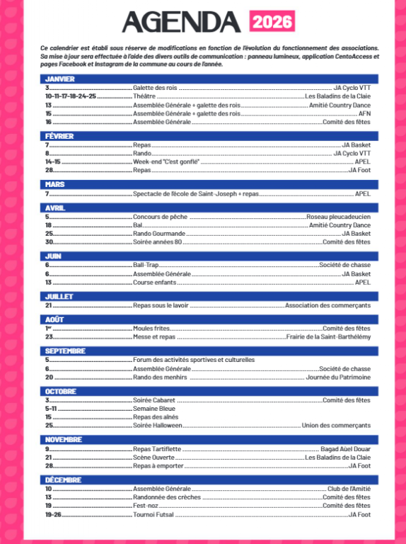 Agenda